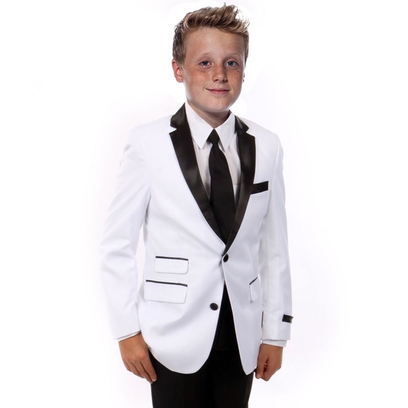 NWT Tazio 2 Piece Tuxedo with Satin Lapel. Size 2T - Picture 1 of 8